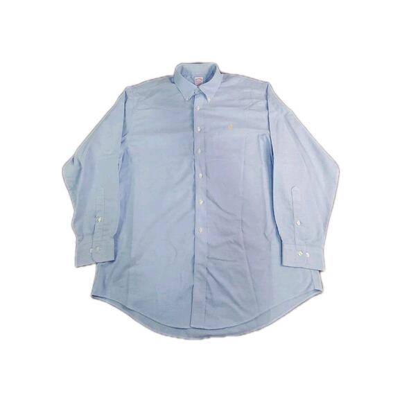 Brooks Brothers Other - Brooks Brothers Est. 1818 Men's Sz XL Blue Dress Shirt Button American Cotton Z3